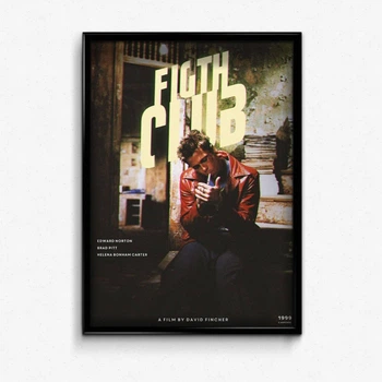 Постер в рамке fight club А4