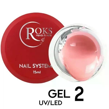 Builder Gel ROKS 15 мл №2 Персиковий