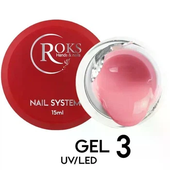 Builder Gel ROKS 15 мл №3 Ніжний кораловий