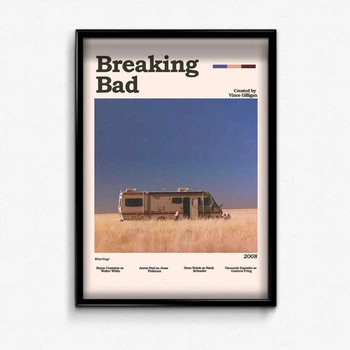 Постер в рамке breaking bad BB А4