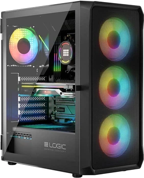 Корпус LogicConcept PORTOS MESH+GLASS ARGB (AT-PORTOS-10-0000000-0002)