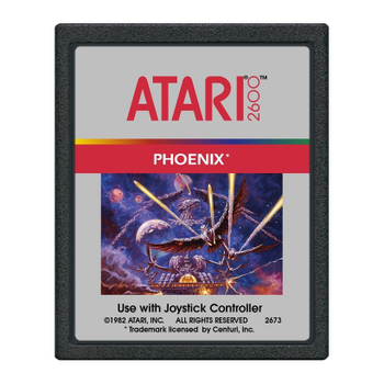 Игра Atari 2600 Phoenix Black Б/У