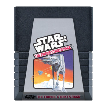 Игра Atari 2600 Star Wars: The Empire Strikes Back Black Б/У