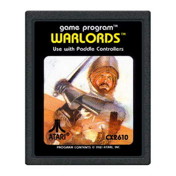 Игра Atari 2600 Warlords Black Б/У