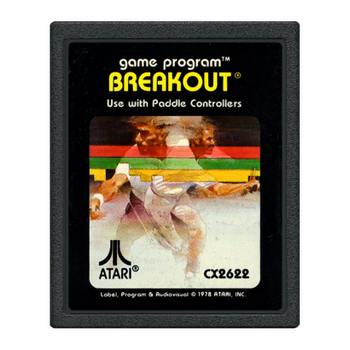 Игра Atari 2600 Breakout Black Б/У