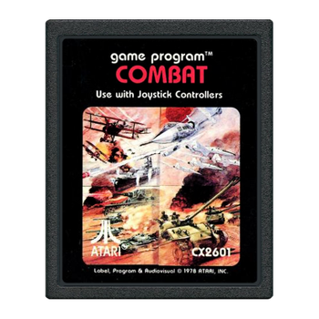 Игра Atari 2600 Combat Black Б/У