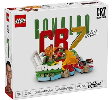 Конструктор LEGO Editions Football Криштиану Роналду – лучшие моменты футбольных матчей (43012)