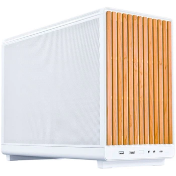 Корпус Lian Li A3-mATX Wooden Front Panel White без БЖ 19969 ( 18201 )