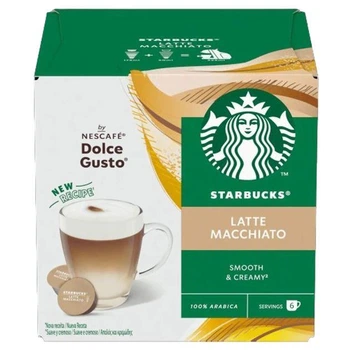 Кава в капсулах Starbucks Latte Macchiato, 6+6 капсул Dolce Gusto ( 10012 )