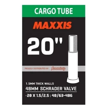Камера Maxxis Cargo 20x1.5/2.5 Ніпель Schrader 48 мм 1.5 mm (1052-EIB00214600)