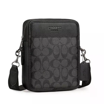 Сумка мужская через плечо Coach COA-013-BLK