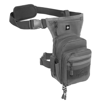 Стегнова сумка Pentagon Max S 2.0 Thigh Pouch 3.7 л. Сірий
