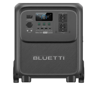 Зарядна станція BLUETTI Elite 320 3200 Вт.год, 1800 Вт, LiFePO4, з UPS, чорна