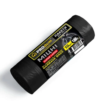 Пакети для сміття міцні Продом 120 л / 10шт