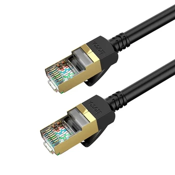 Патч-корд Hoco US02 Level Pure Copper Gigabit Ethernet Cable 3m Black