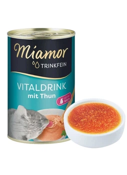Напій для кішок Miamor Vitaldrink mit Thun з тунцем 135 г