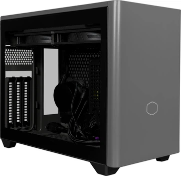 Корпус Cooler Master MasterBox NR200P / без БЖ / Mini-ITX / PCIe 4.0 Riser / Сірий (101633458)