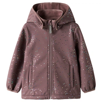 Куртка Name it Softshell Evara, цвет фиолетовый, размер 116 (261.13237024.GSHA)