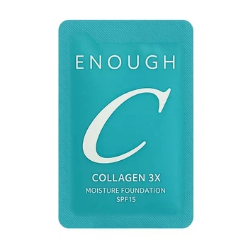 Тональный крем с тройным коллагеном Enough Collagen 3x Moisture Foundation SPF15 №13N Light Beige 1 ml (пробник)