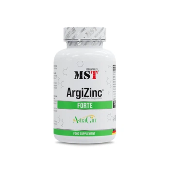 MST ArgiZinc Forte L-Аргінін з Цинком Екстракт Женьшеню та Астрагалу - 120 капсул (4260641167319)