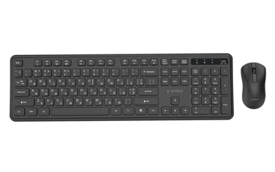 Комплект (клавіатура + миша) Gembird KBS-WPS-01-CYRL, чорний