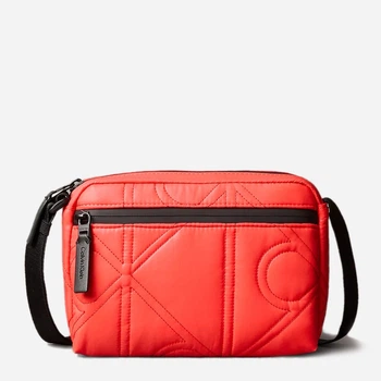 Сумка кросс-боди через плечо мужская тканевая Calvin Klein 547969844 Красная (1159861120)