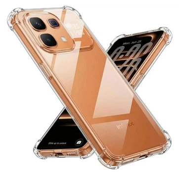 Чехол WXD на Infinix Note 60 (X6879) / чехол для смартфона с усиленными углами / прозрачный
