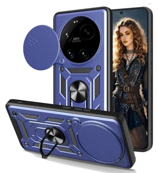 Чехол Camshield c кольцом-подставкой на Xiaomi 17 Ultra / dark blue