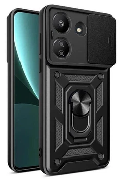 Чехол Camshield c кольцом-подставкой на Poco X8 Pro (5G) / black