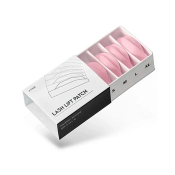 Набор валиков Wona Lash Lift Patch для ламинирования ресниц (4 пары) (Фиолетовый)