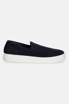 Лоферы замшевые Armani Exchange 42,5 синий XM002633a