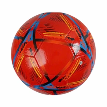 Футбольний м'яч №5 - PVC, 260-270 г, C 70160-6, червоний