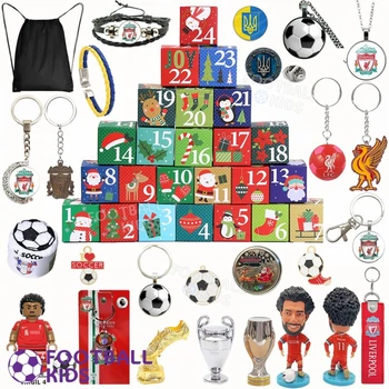 Адвент календар футбольний Liverpool Christmas boxes Soccer Kit 24 Liverpool (5364-4)