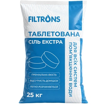 Соль таблетированная Filtrons EXTRA 25 кг