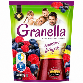 Чай гранульований Granella лісові ягоди 400 г