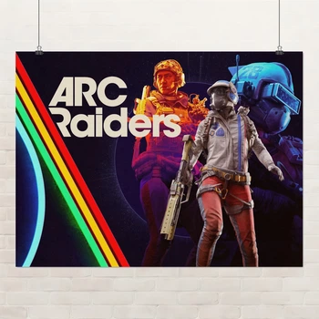 Постер ARC Raiders, тактический экстракшн шутер, A2 45×60 см (id7311)