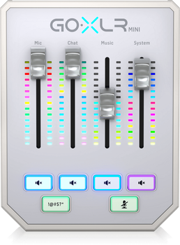 Стрімінговий мікшер TC Helicon GoXLR MINI-WH (4033653071970)