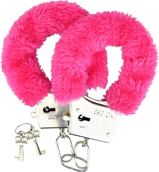 Пушистые наручники Loving Joy Furry Handcuffs Pink Розовые (N11713)