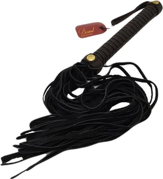 Кожаный флоггер Loving Joy Bound Nubuck Leather Flogger из нубука (N10097)