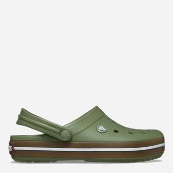 Мужские кроксы Crocs Crocband Gum 212756-3BX 45-46 (M11) 29 см Green (198445373145)
