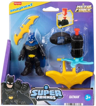 Набір Fisher-Price DC Batman Super Friends: Metal Force 7.5 см JDK91 (194735286362)