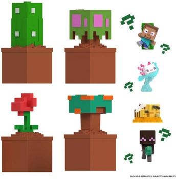 Набір фігурок Mattel Minecraft: Mc Airborne Axolotl 3.5 см JKF68 (194735348541)