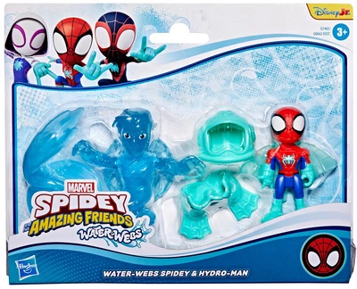 Набір Hasbro Disney Jr. Marvel: Спайді та його дивовижні друзі — Waterwebs Спайді та Гідро-Мен 10 см G1463 (5010996281203)