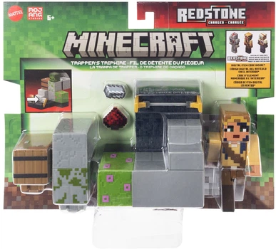 Zestaw figurek Mattel Minecraft: Redstone Charged Trapper's Tripwire 8 cm JKK09 (194735351381)