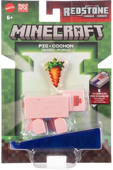Zestaw figurek Mattel Minecraft: Redstone Charged Pig 8 cm JJR96 (194735341078)