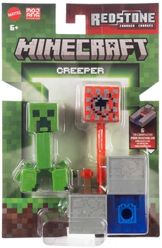 Zestaw figurek Mattel Minecraft: Redstone Charged Creeper 8 cm JJR92 (194735341153)