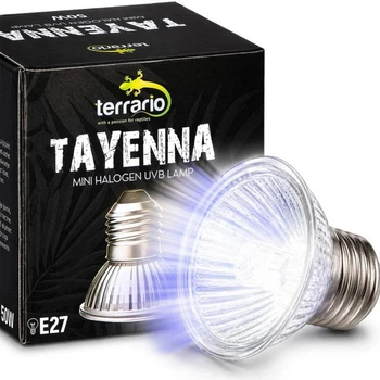 Лампа для террариума Terrario Tayenna 50W UVB 3.0 E27 для тропических рептилий и амфибий