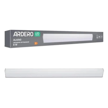 Светодиодный линейный светильник 8W Ardero для модульной системы 6500K белый IP20 AL4040 ModuLine