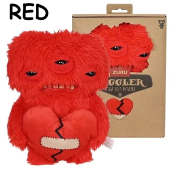Мягкая игрушка Фуглер красный с сердцем fuggler funny ugly monster в коробке 20 см