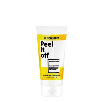 Пілінг-скатка для обличчя Mr.SCRUBBER Peel It Off Exfoliating Peeling Gel для очищення та оновлення шкіри 120 мл